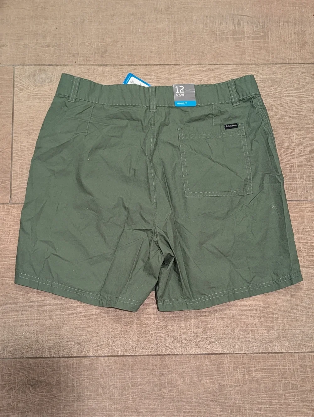 Columbia Holly Hideaway Washed Out Green Shorts Women’s Sz 12 NWT - Picture 5 of 11